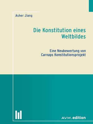cover image of Die Konstitution eines Weltbildes